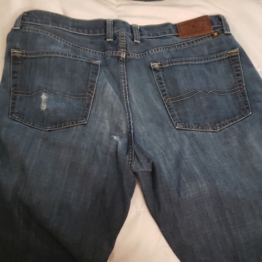 361 vintage straight lucky brand Jean's 34x32